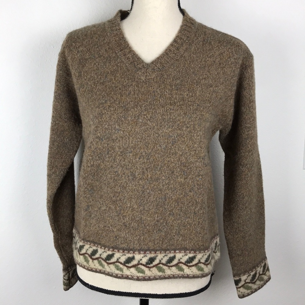 John Rich & Bros Pullover Multi-Color Sweater